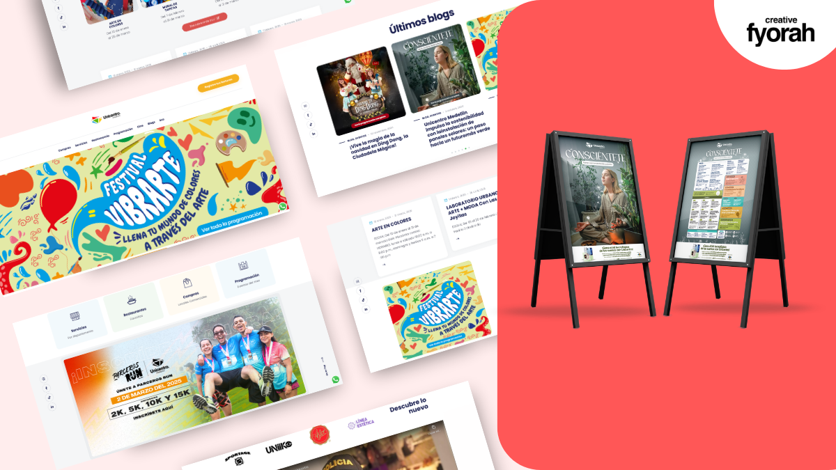 Transformamos la presencia digital y experiencial de uno de los centros comerciales más importantes de Medellín.